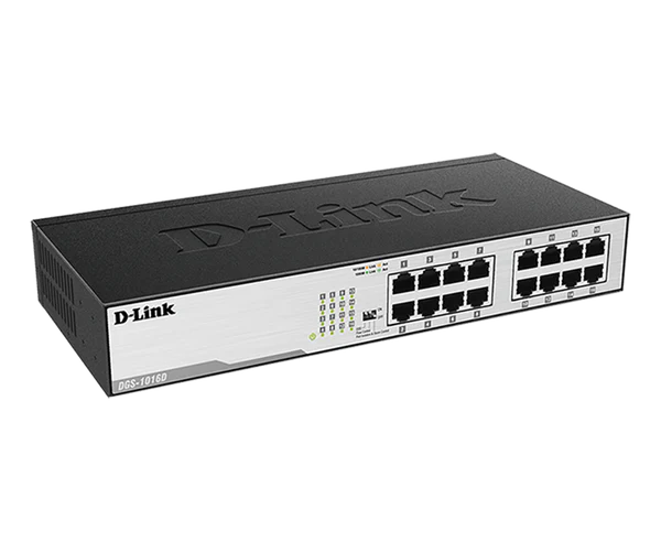 DGS-1016D Switch 16 ports Gigabit - Métallique & Rackable