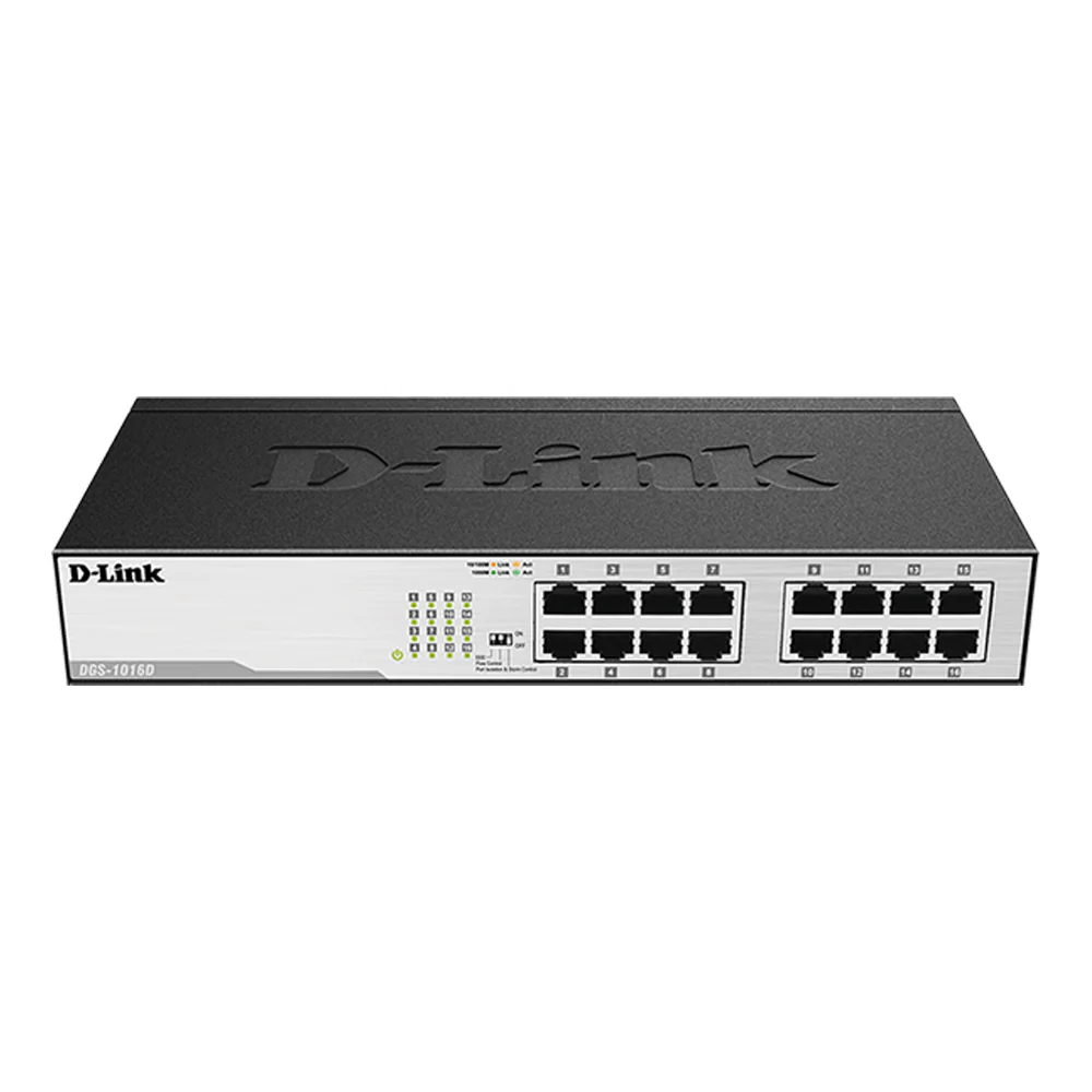 DGS-1016D Switch 16 ports Gigabit - Métallique & Rackable
