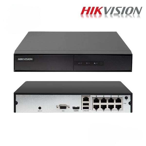 NVR Hikvision 8 Channel 8 PoE
