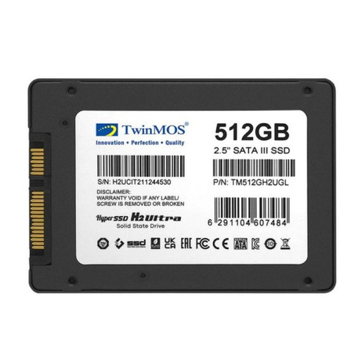 Disque Dur SSD Interne SATA III 512 Go 2,5"